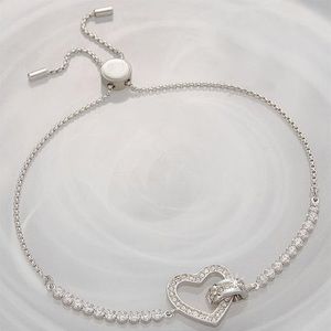 Swarovski women’s Lovely Bracelet clear crystal
